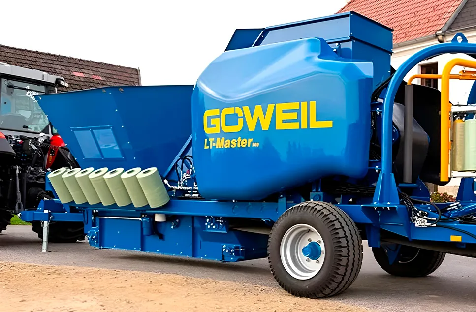maquina encintadora y empaquetadora de maiz marca goweil