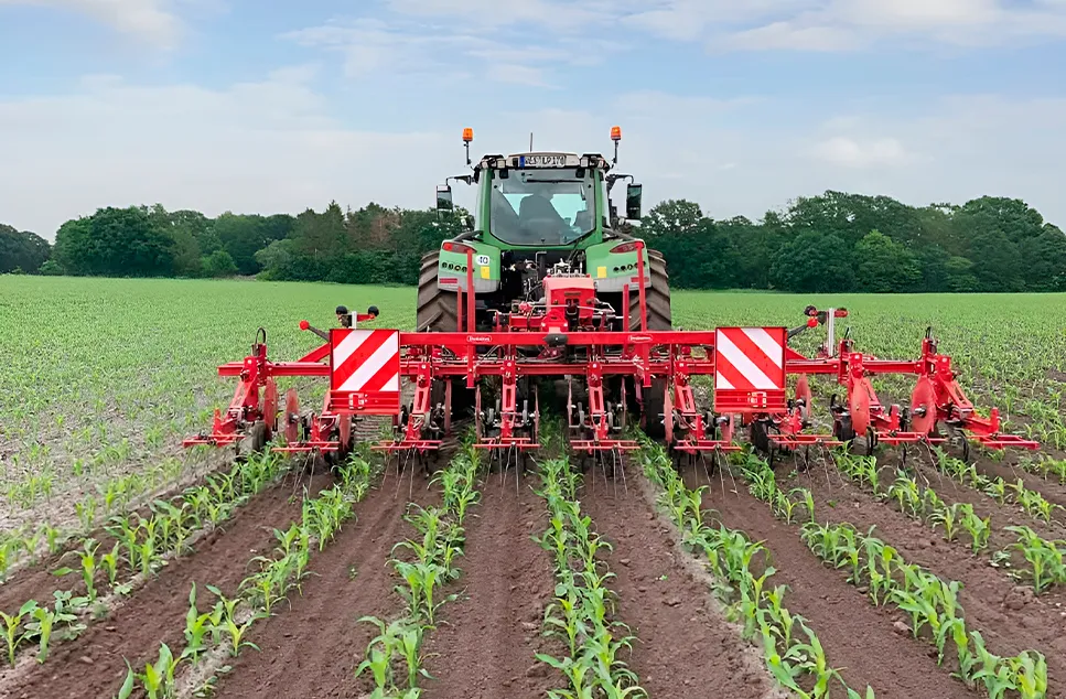 Sembradora para tractor agrícola