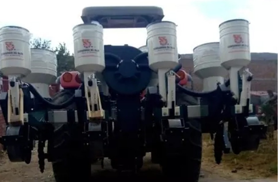 Equipo de siembra agrícola