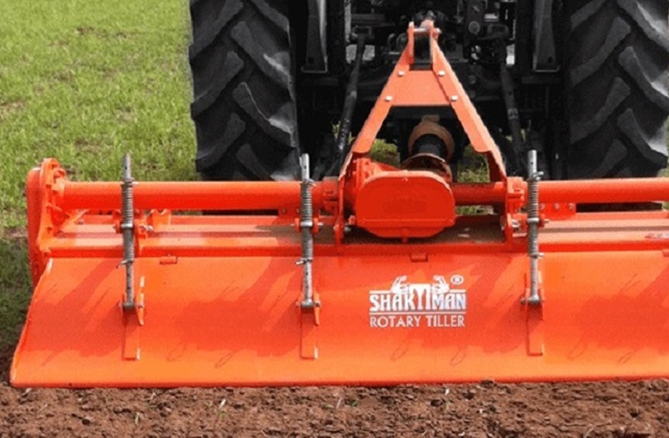Rotovator Shaktiman SRT8 de color naranja