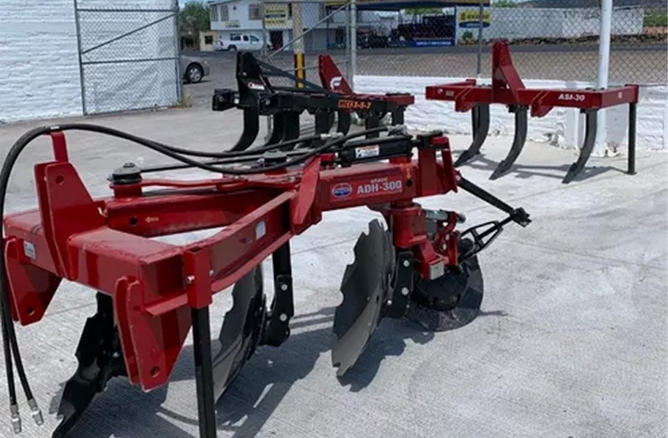 Maquinaria agricola de 3 discos hidráulica