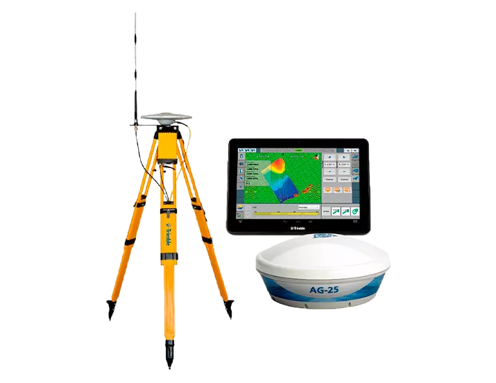 Componentes del sistema FieldLevel de Trimble