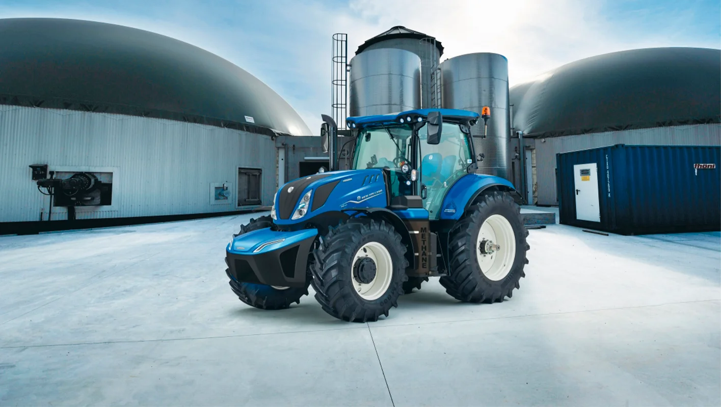 New Holland: así es el tractor conceptual que funciona con metano