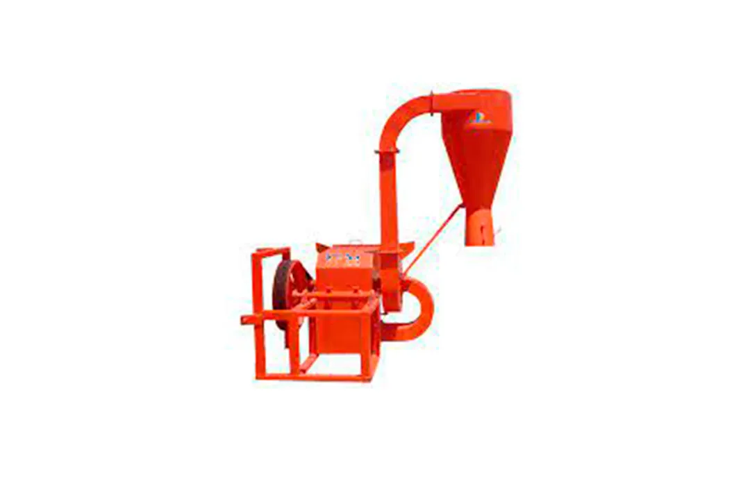 Utensilio agrícola para molienda color naranja