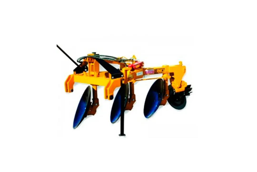 Arado con 3 discos para el cultivo marca Kimball
